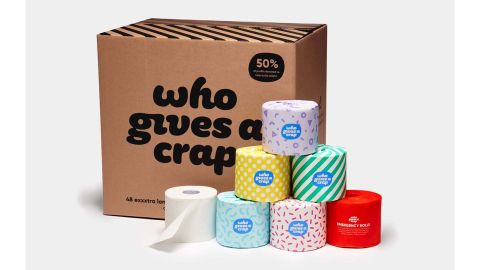 Who Gives A Crap 100% Recycled Toilet Paper