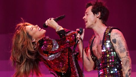 (From left) Shania Twain and Harry Styles will perform at the Coachella Valley Music and Arts Festival 2022 on April 15 in Indio, California.