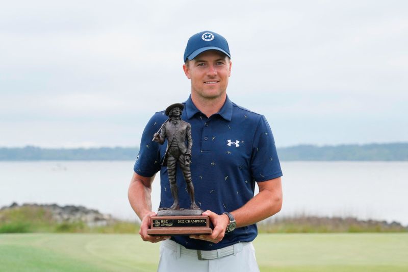 Jordan Spieth claims first win of season at RBC Heritage while Dylan Frittelli hits wild shot out of tree CNN
