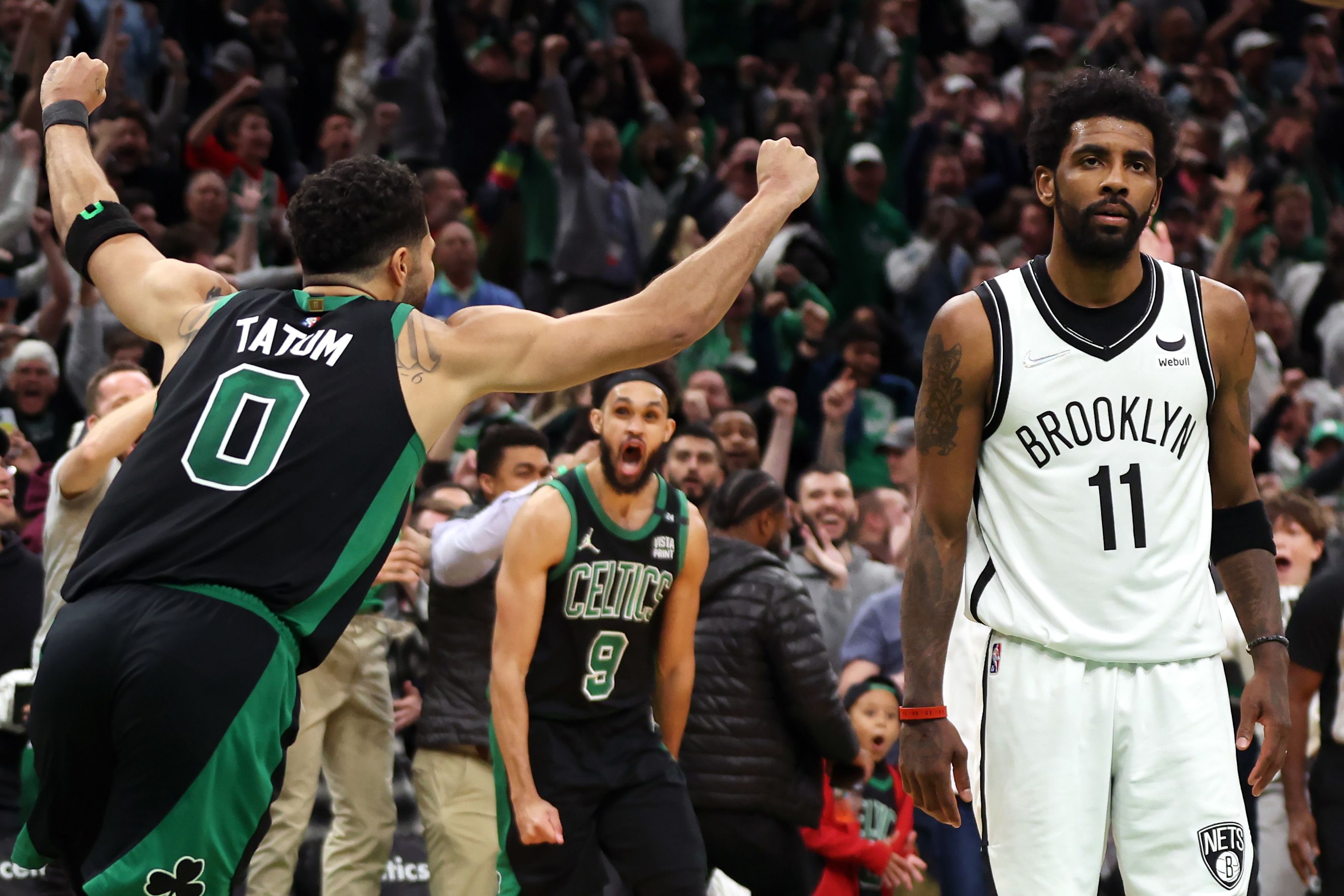 Celtics batem Nets com `buzzer-beater` de Tatum nos `play-offs` da NBA