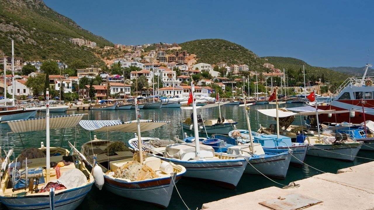 <strong>Low-key Kaş</strong>: Due to the rugged geography and no airport really close by, the Turkish seaside town of Kaş has retained its small fishing village charm.
