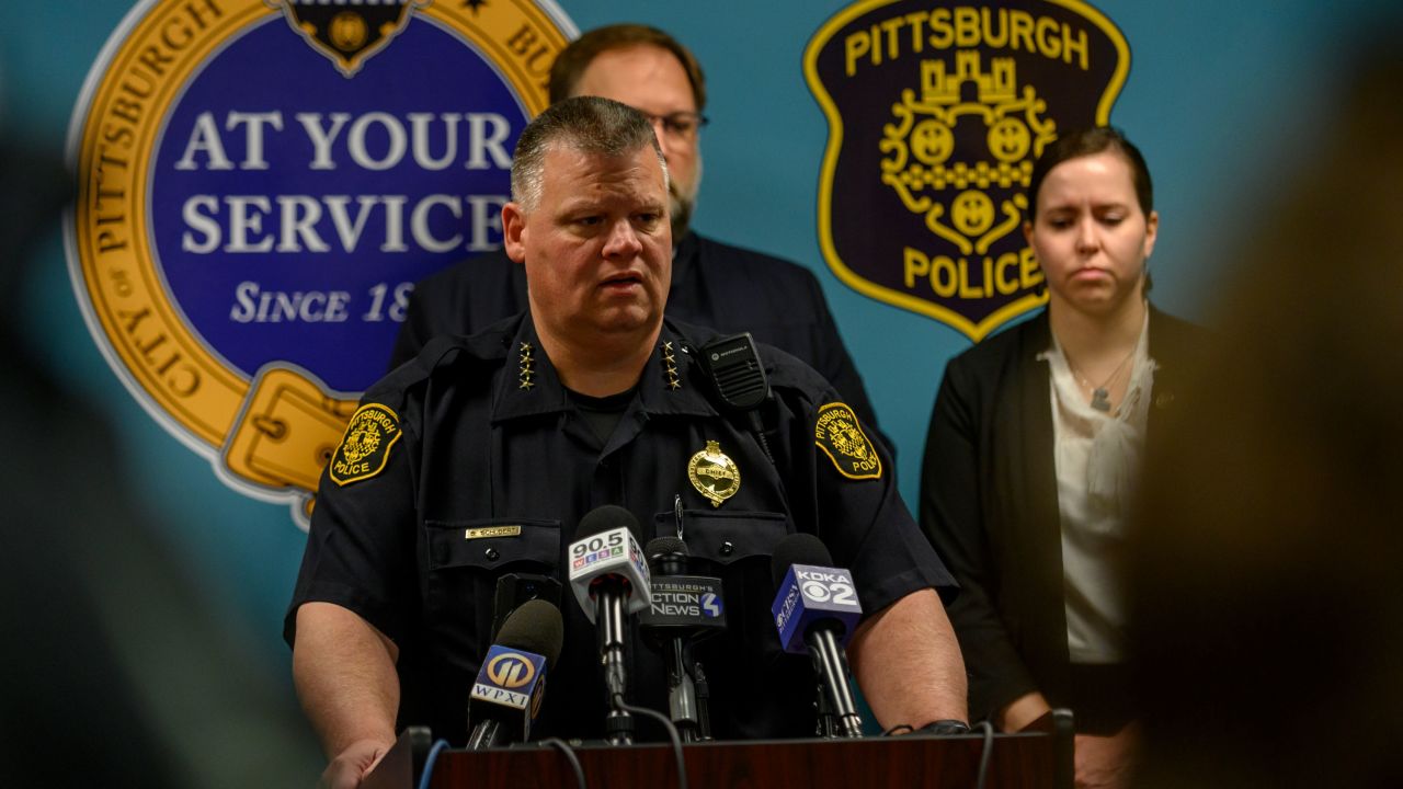 Pittsburgh Police Chief Scott Schubert talked Sunday about the chaos after the shooting.