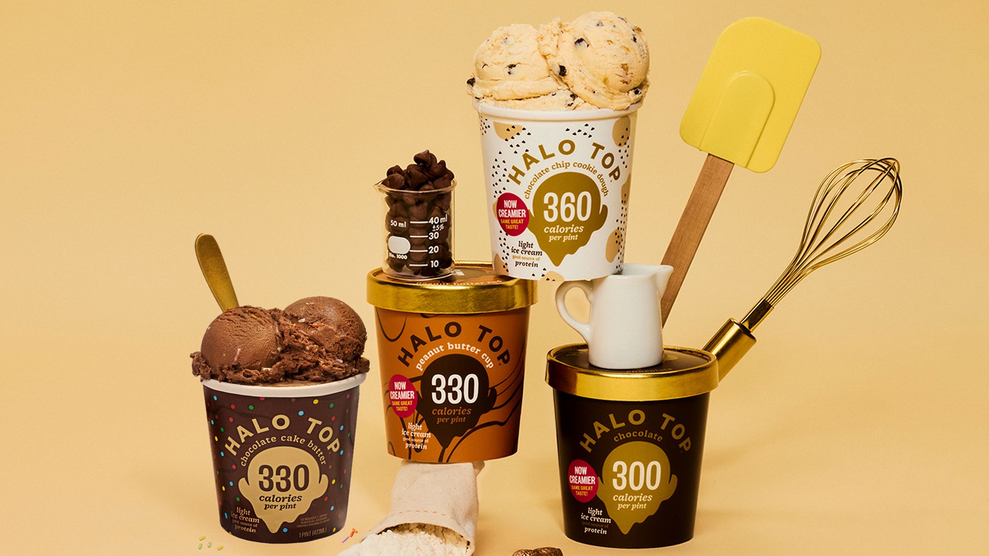 Halo Top's new ice cream recipe lets you skip the microwave thaw