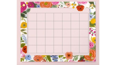 Rifle Paper Co. for Cambridge Horizontal Glass Board Garden Party
