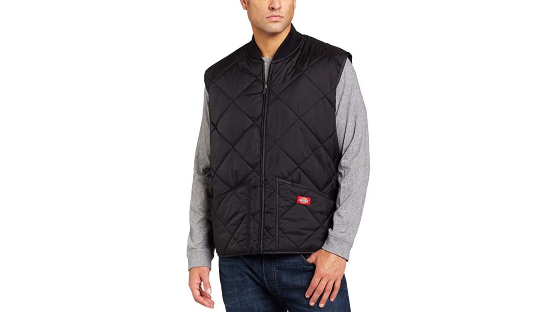 Dickies Men’s Diamond Quilted Nylon Vest