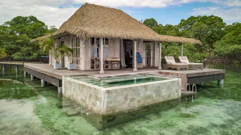 Bocas Bali has 16 overwater luxury villas. 
