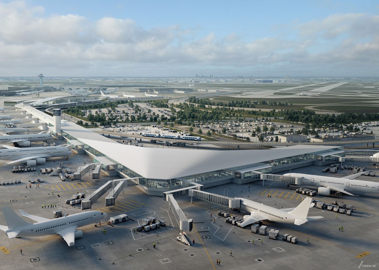 <strong>O'Hare 21: </strong>In 2019, the O'Hare 21 was unveiled, a radical plan to revamp the airport and make it ready for the 21st century.