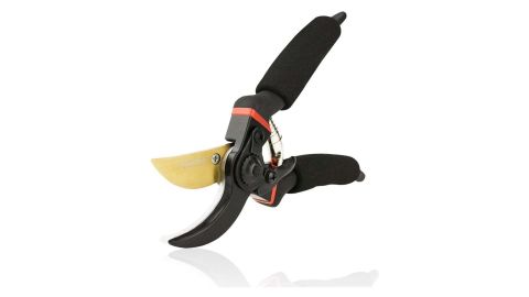 food gardening beginners Gonicc 8-Inch Professional Premium Titanium Bypass Pruning Shears 