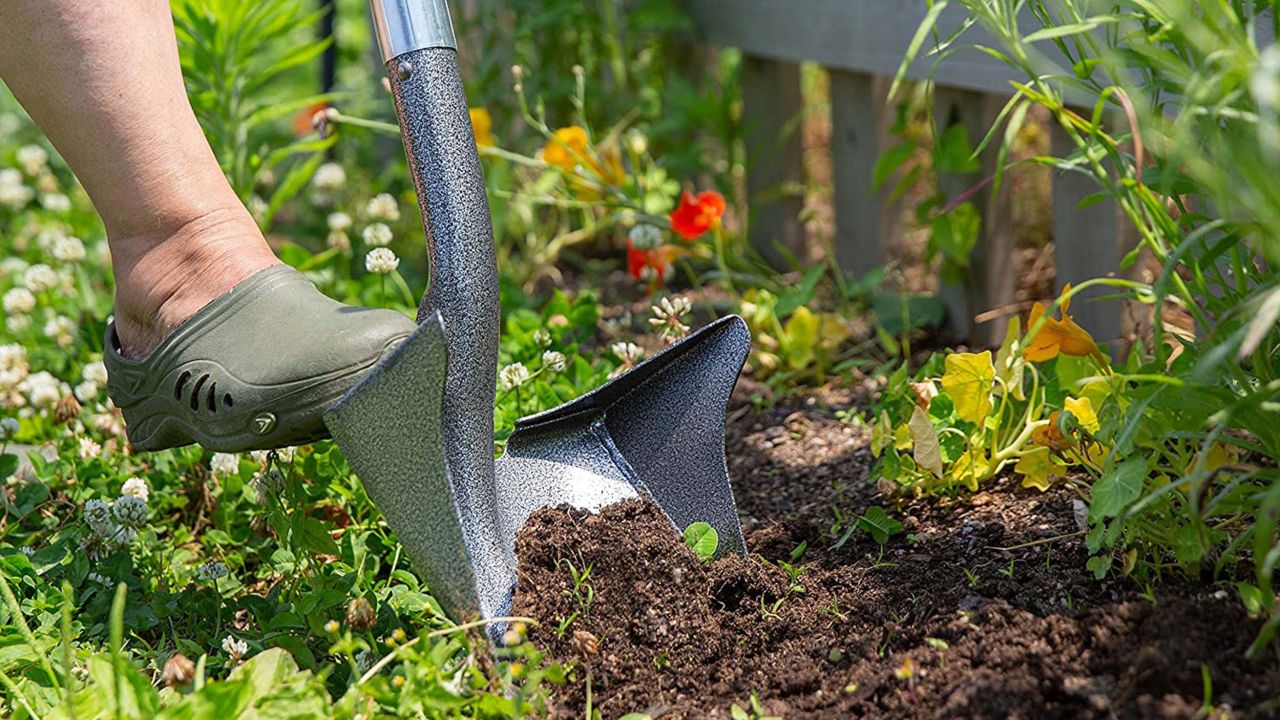food gardening beginners Root Assassin One Shot Garden Shovel
