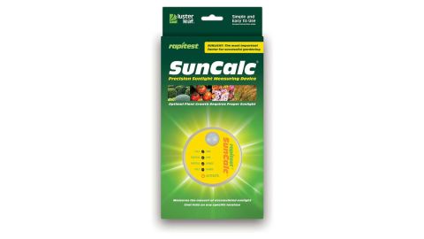 alimentos jardinería principiantes Lustre Leaf 1875 Rapitest Suncalc Calculadora de luz solar