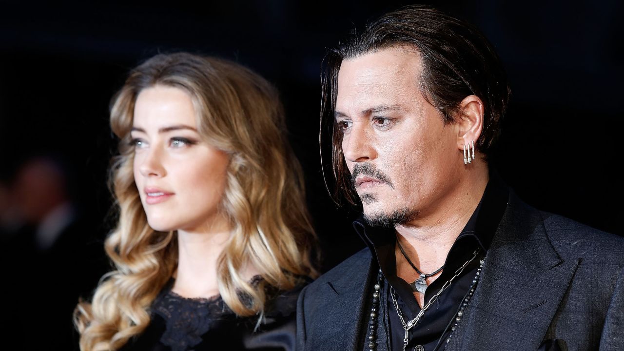 Amber Heard and Johnny Depp in 2015.