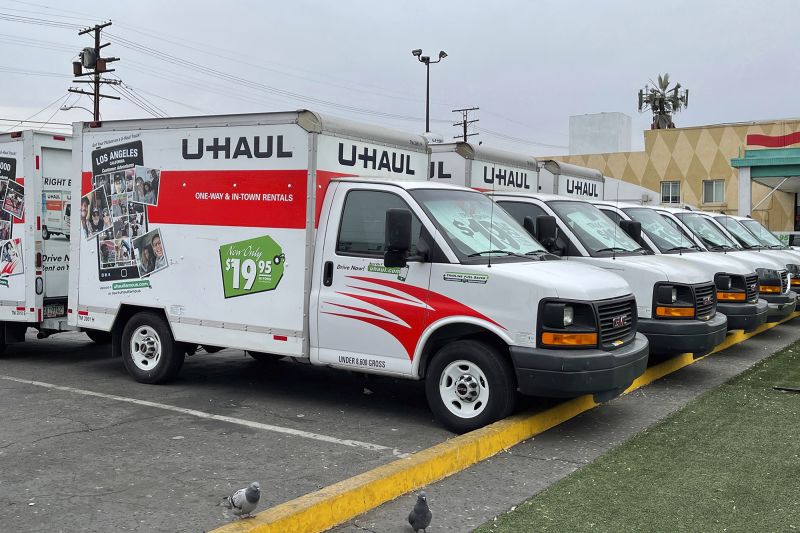 Why U Haul trucks all have Arizona license plates CNN Business