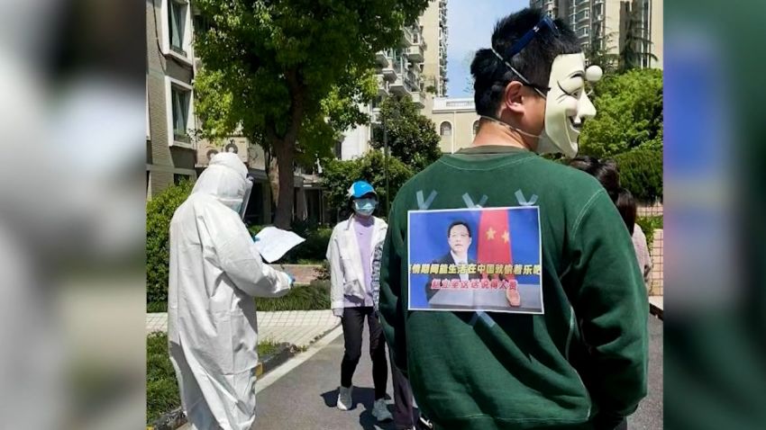 shanghai residents protest 04.20.22