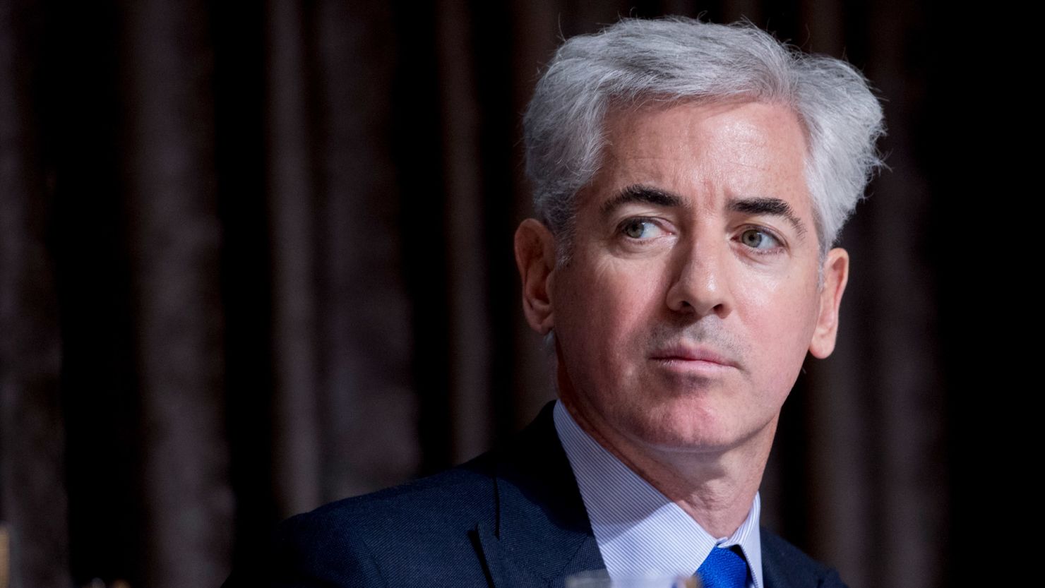 In this Nov. 12, 2019 file photo, billionaire investor William Ackman appears for a speech at the Economic Club of New York at the New York Hilton Midtown in New York.