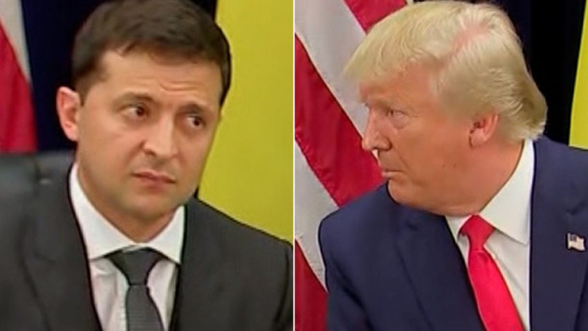 Trump and Zelensky 2019 reaction Putin split