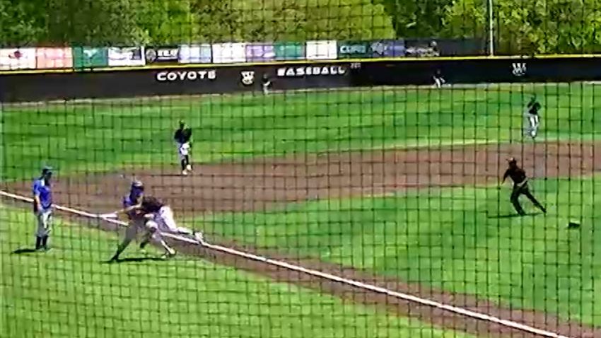 baseball pitcher tackle