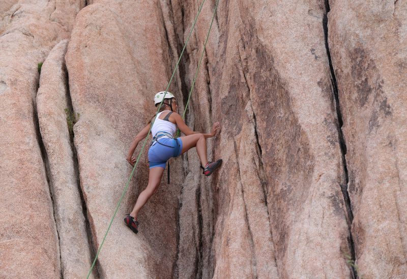 Rock climbing brings unexpected benefits | CNN