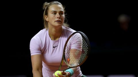 Aryna Sabalenka of Belarus is the highest ranked player in the women's singles to be affected by the ban.