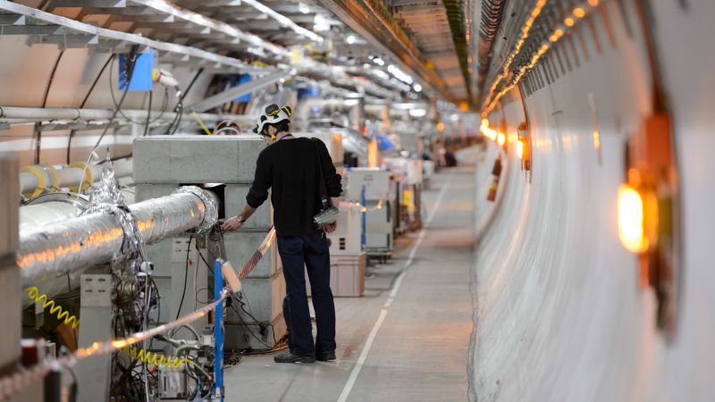 Scientists restart Large Hadron Collider in quest for dark matter – CNN