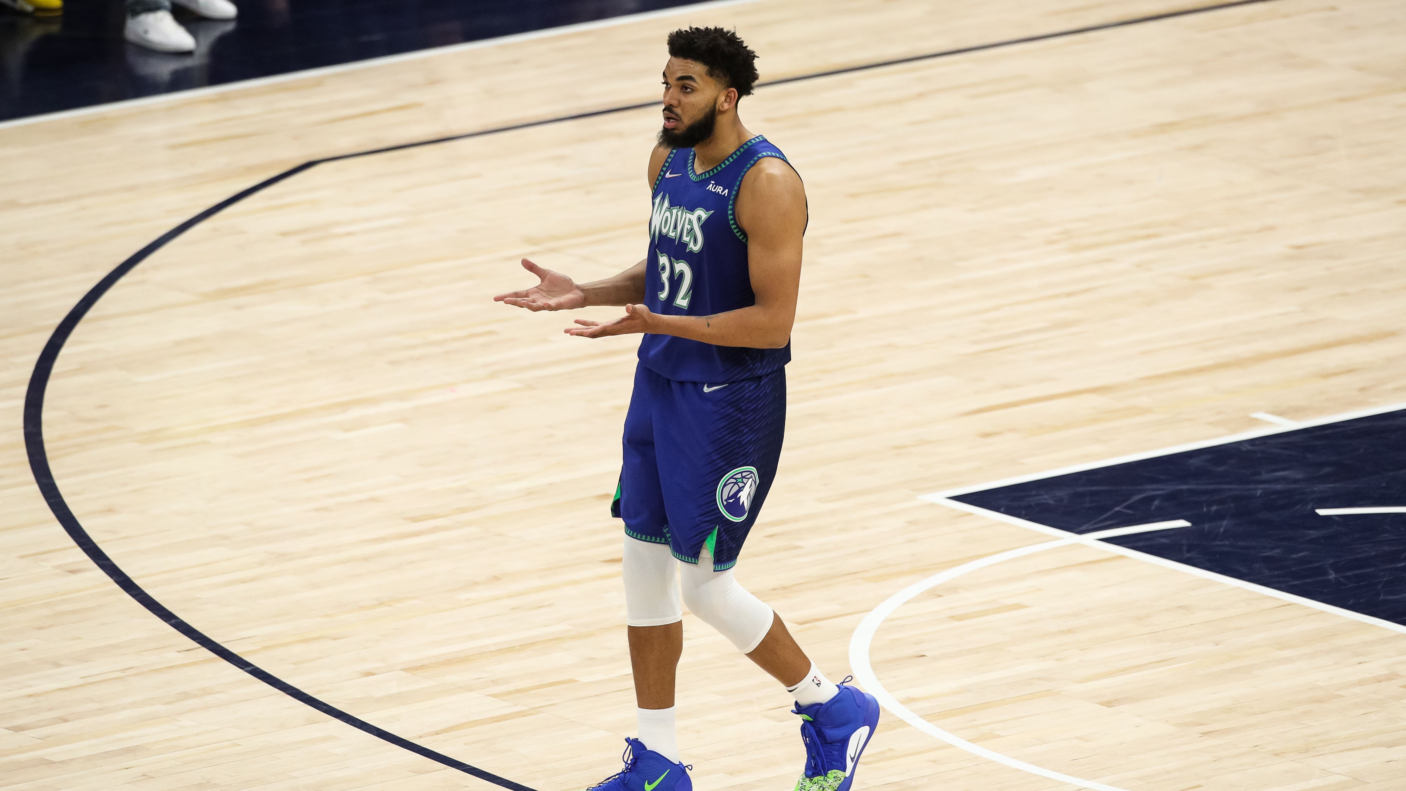 Karl-Anthony Towns took just four shots in the Minnesota Timberwolves' "embarrassing" collapse.