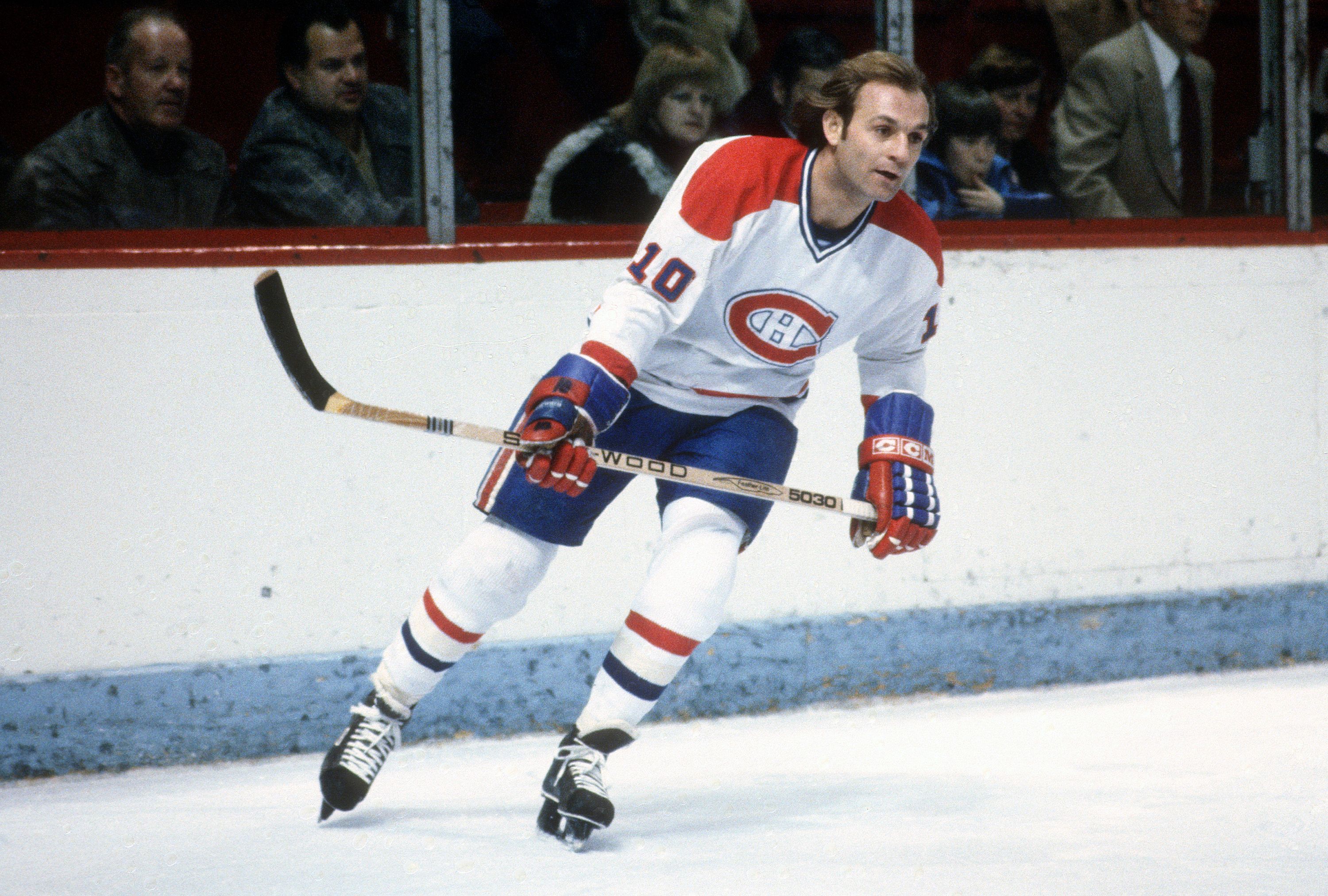 Montreal Canadiens Hockey Hall of Famer Guy Lafleur 