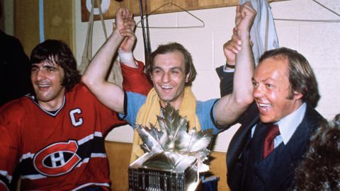 Lafleur won the Stanley Cup five times with the Canadiens.