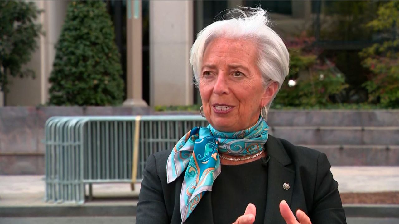 christine lagarde european central bank president