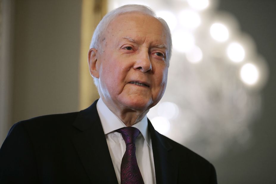 Former US Sen. <a href="https://www.cnn.com/2022/04/23/politics/former-senator-orrin-hatch-dies/index.html" target="_blank">Orrin Hatch</a> of Utah, the longest-serving Republican senator in US history, died April 23 at the age of 88. Hatch served in the chamber for 42 years, from 1977 to 2019.
