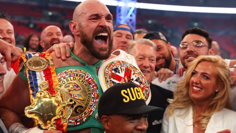 Tyson Fury retains WBC heavyweight title after beating Dillian Whyte in front of 94000 at Wembley – CNN