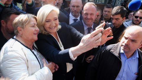 Marine Le Pen, bu yıl Fransa'da yapılan cumhurbaşkanlığı seçimlerinin son turunda oyların yüzde 41'ini aldı.