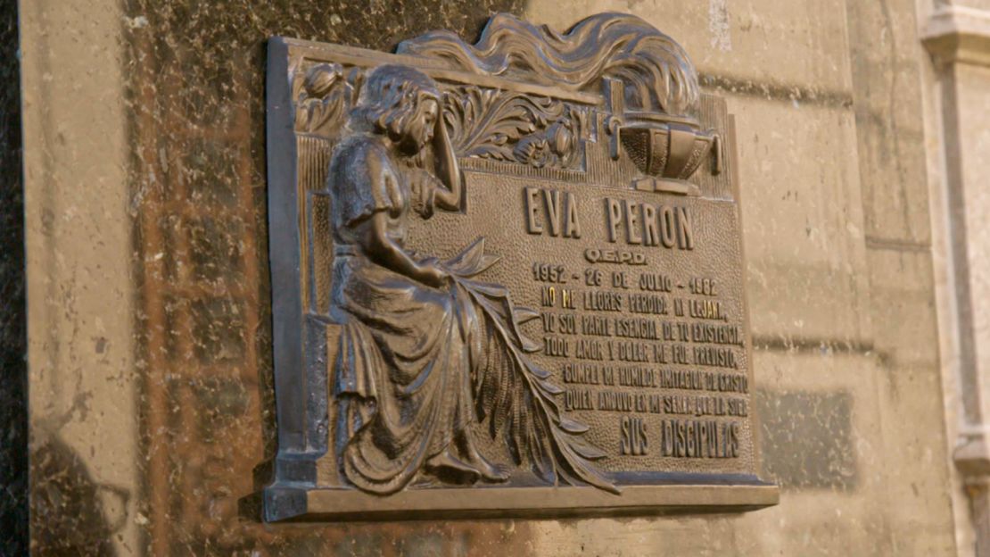 Eva Peron's family tomb.