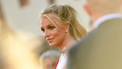 US singer Britney Spears arrives for the premiere of Sony Pictures' "Once Upon a Time... in Hollywood" at the TCL Chinese Theatre in Hollywood, California on July 22, 2019. (Photo by VALERIE MACON / AFP) (Photo by VALERIE MACON/AFP via Getty Images)