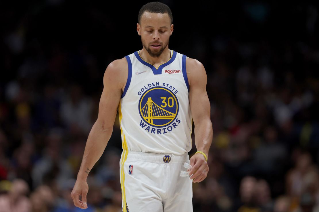 Stephen Curry missed four free-throws against Denver, the most he has missed in a single game in his career.