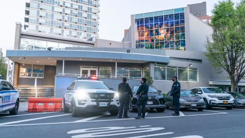 The Riverdale Jewish Center in New York City was one of four synagogues vandalized over a couple of days on April 2021. The incidents were investigated by the NYPD's Hate Crime Task Force.