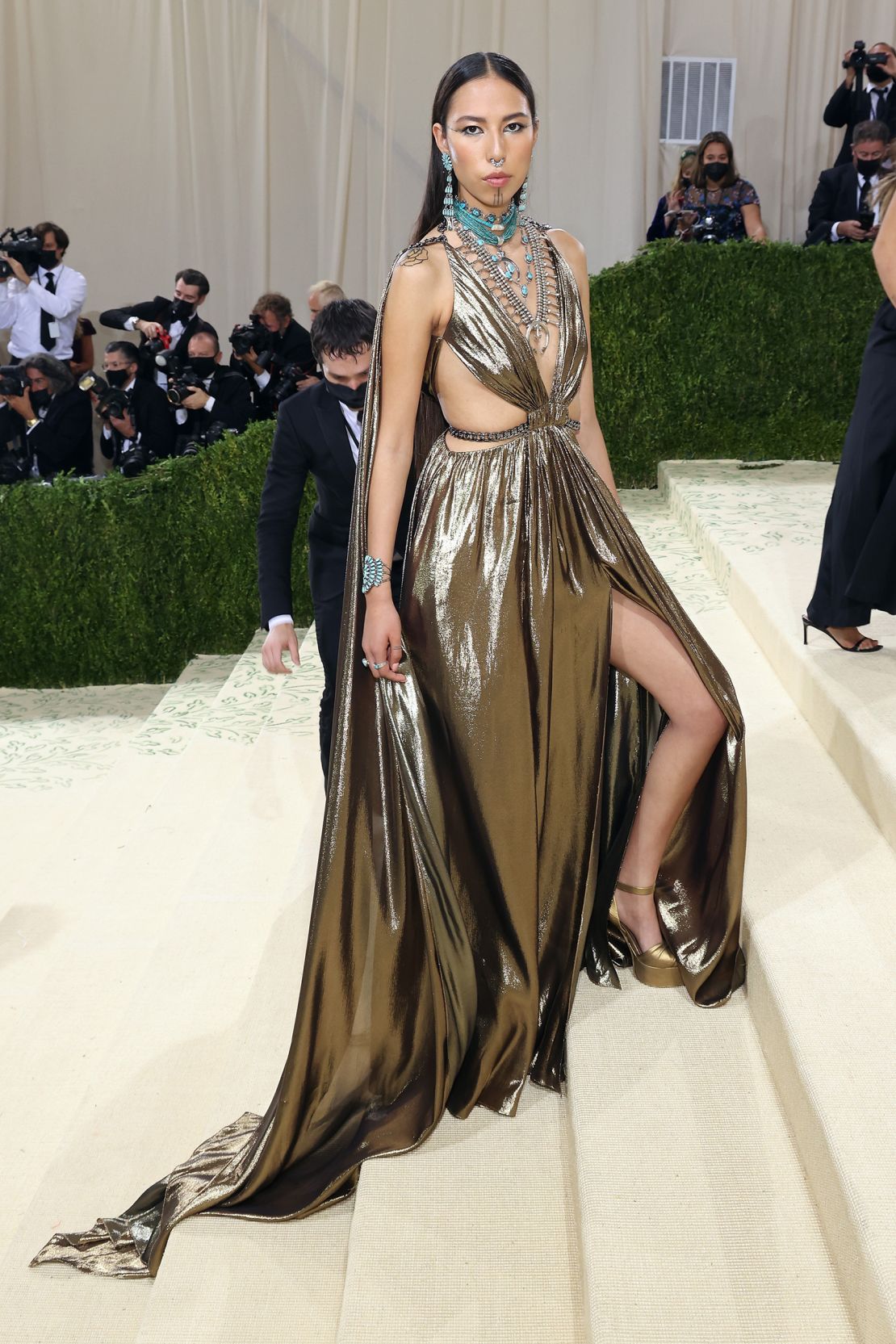 Chasinghorse at the Met Gala last September.