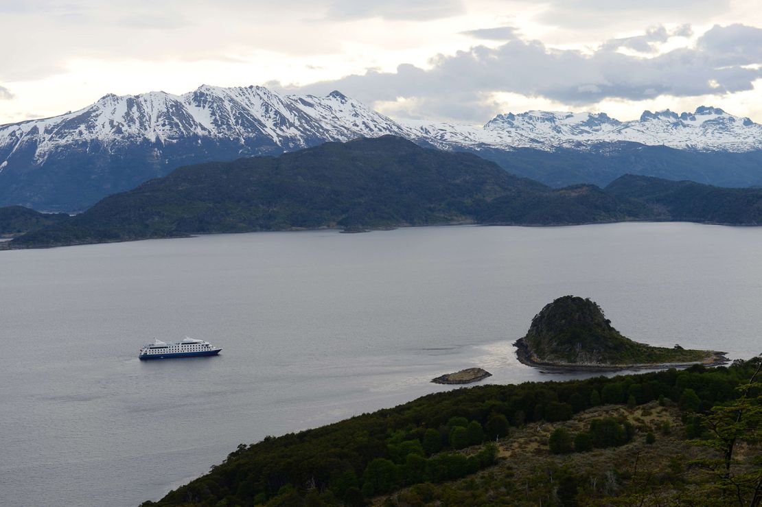 The fjords and channels of Chile, including the Murray Channel in southern Chile, pictured here, can pose particular challenges for vessels.