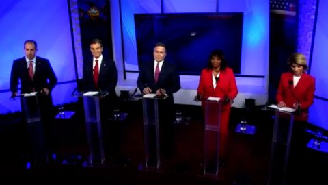 The Pennsylvania Senate GOP primary debate was held Monday night between Kathy Barnette, Jeff Bartos, Dave McCormick, Mehmet Oz and Carla Sands. 