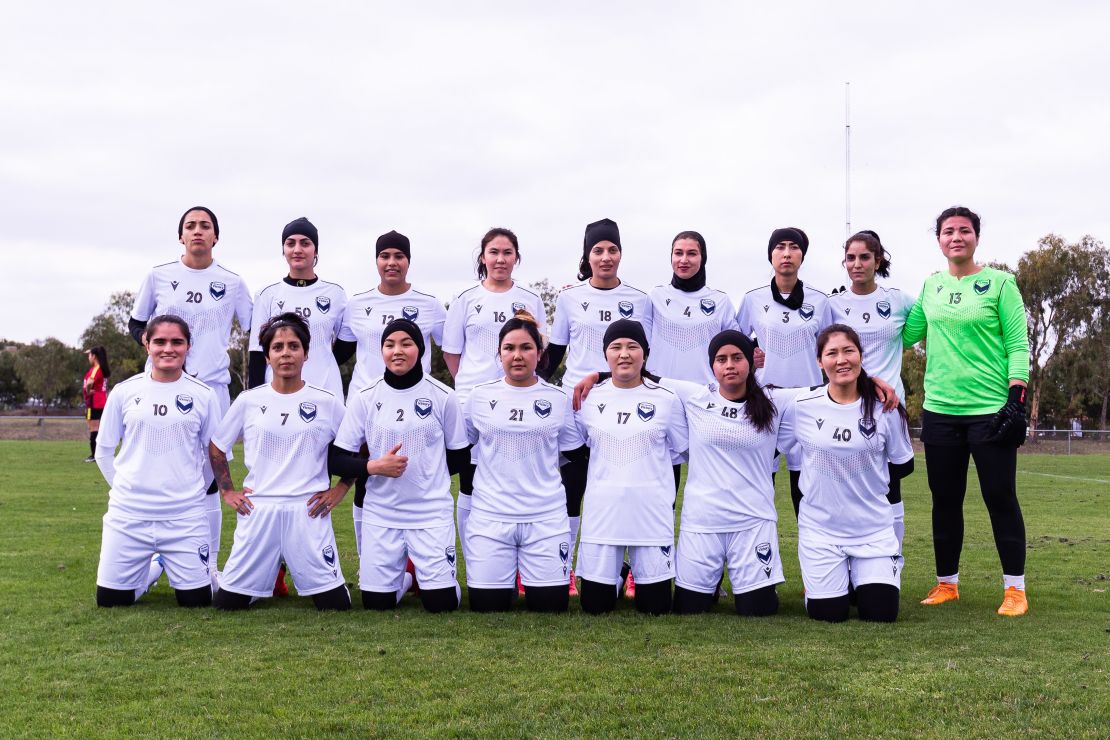 These Afghan women footballers are adjusting to a new life in Australlia.