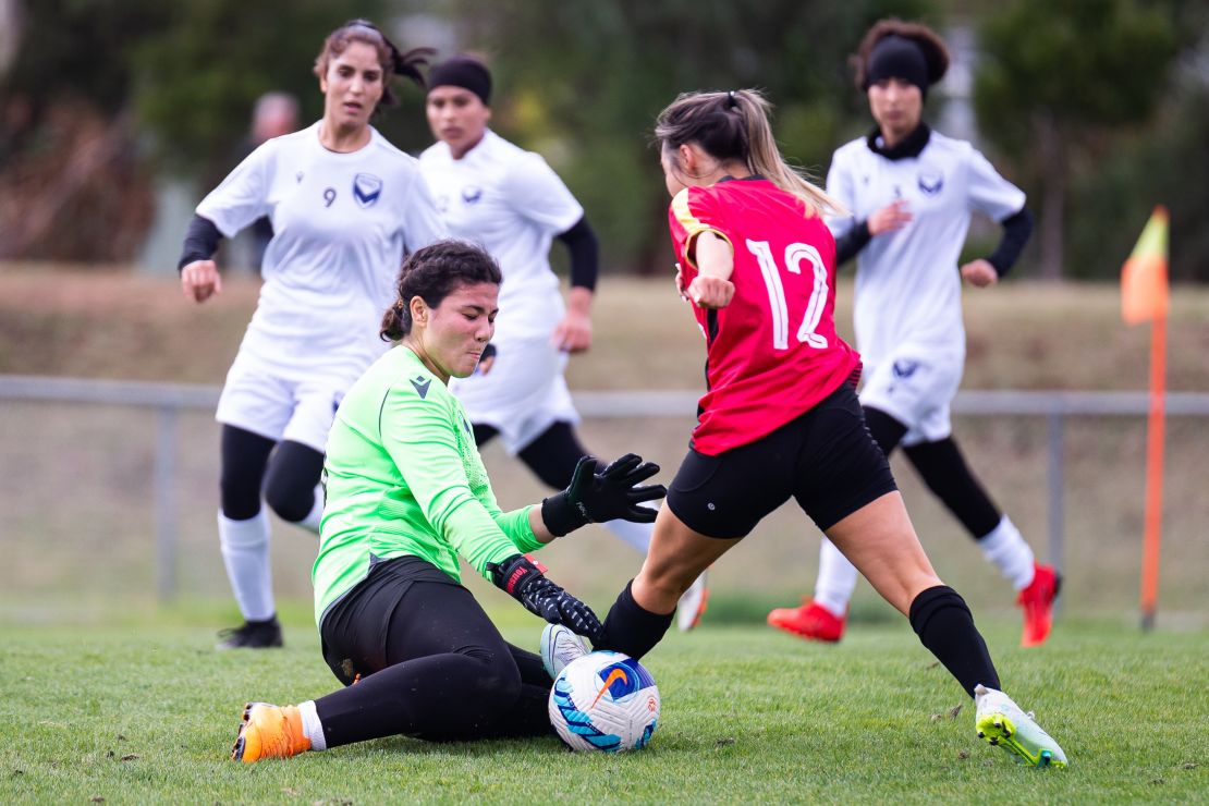 While adjusting to their new lives in Australia, the joy of playing footballl for these Afghan women footballers provides an important release.