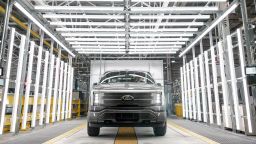 Ford started producing its F-150 Lightning electric pickup in the Rouge Electric Vehicle Center, an assembly plant located in Dearborn, Michigan.