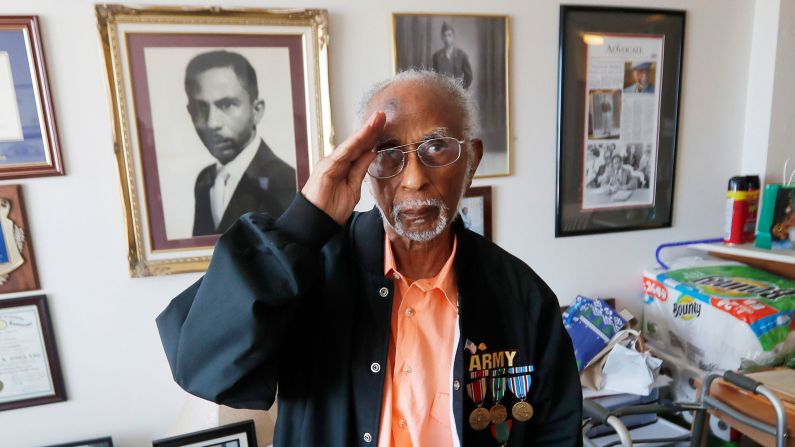 <a target="_blank">Johnnie Jones Sr., </a>a decorated World War II veteran and pioneering civil rights lawyer, died at the age of 102, according to the Louisiana Department of Veterans Affairs on April 25.