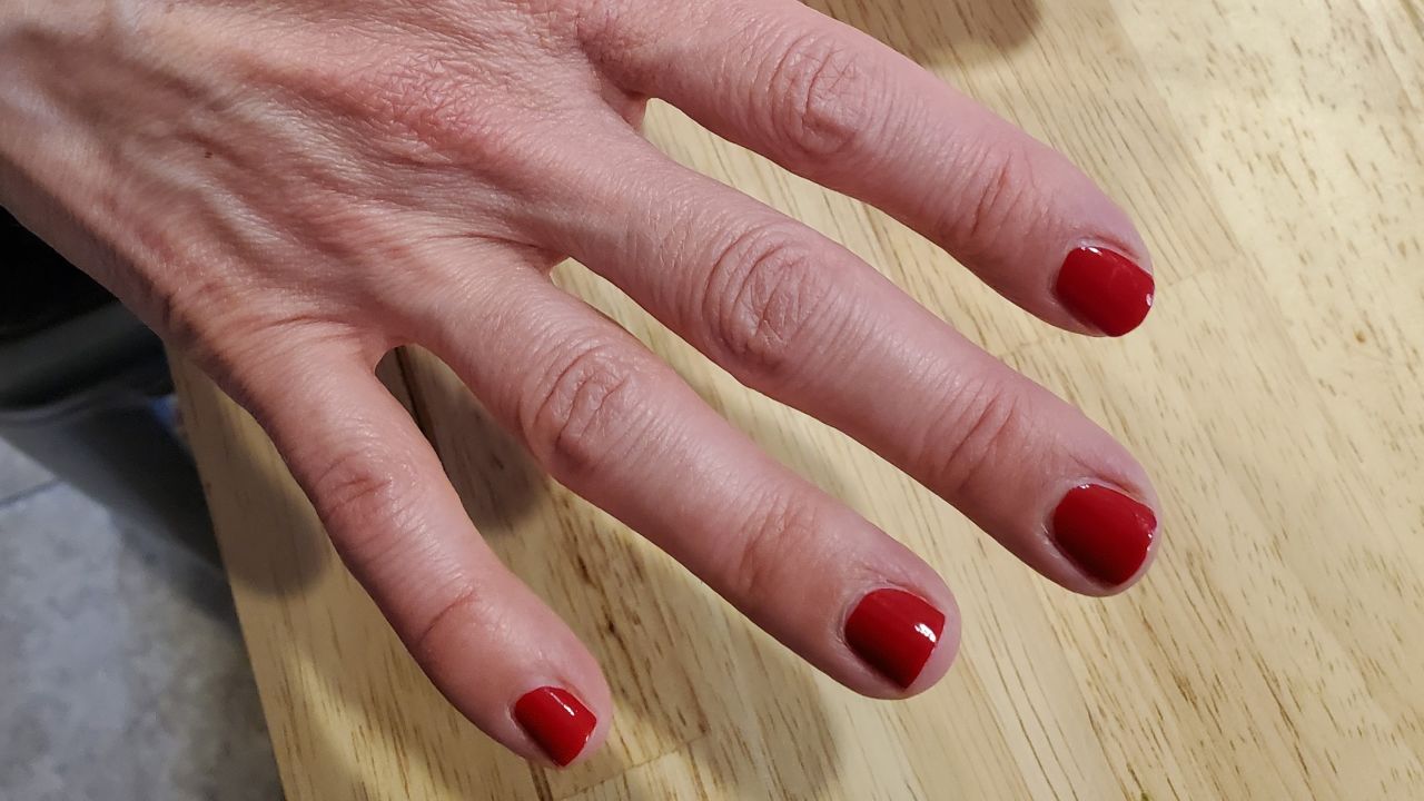 CNN Business Senior Tech writer Rachel Metz recently tested Clockwork's fingernail-painting robot at a local Target store.