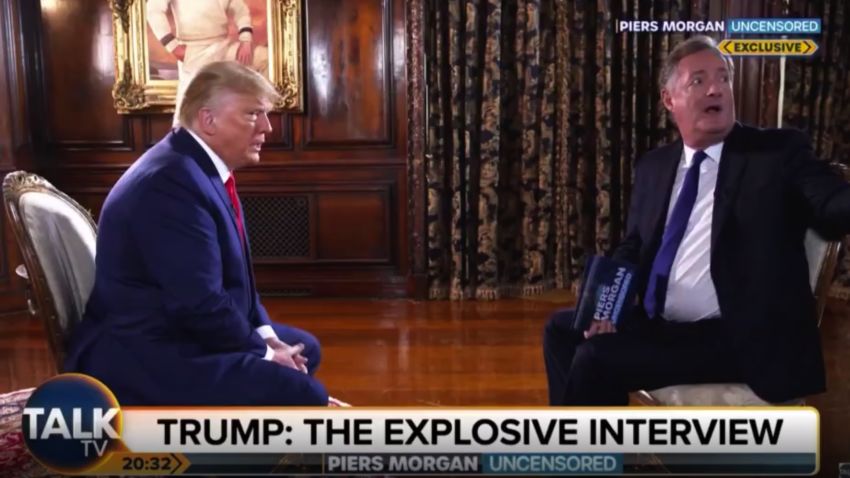 Piers Morgan interviews Donald Trump