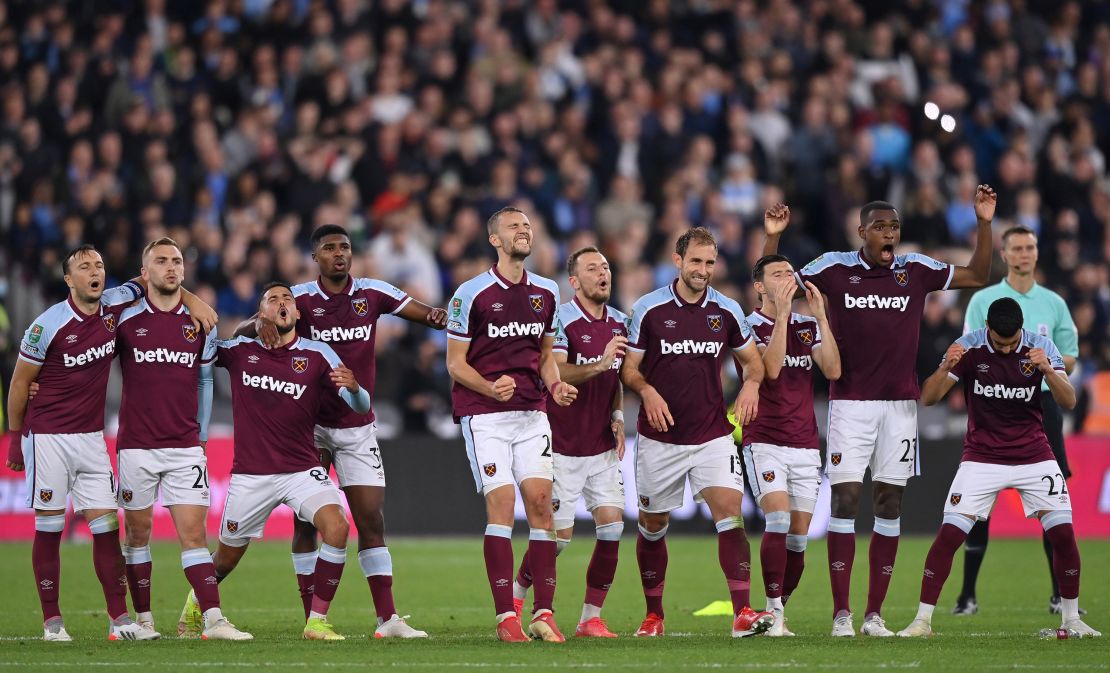 West Ham have once again being challlenging to play European football next season.