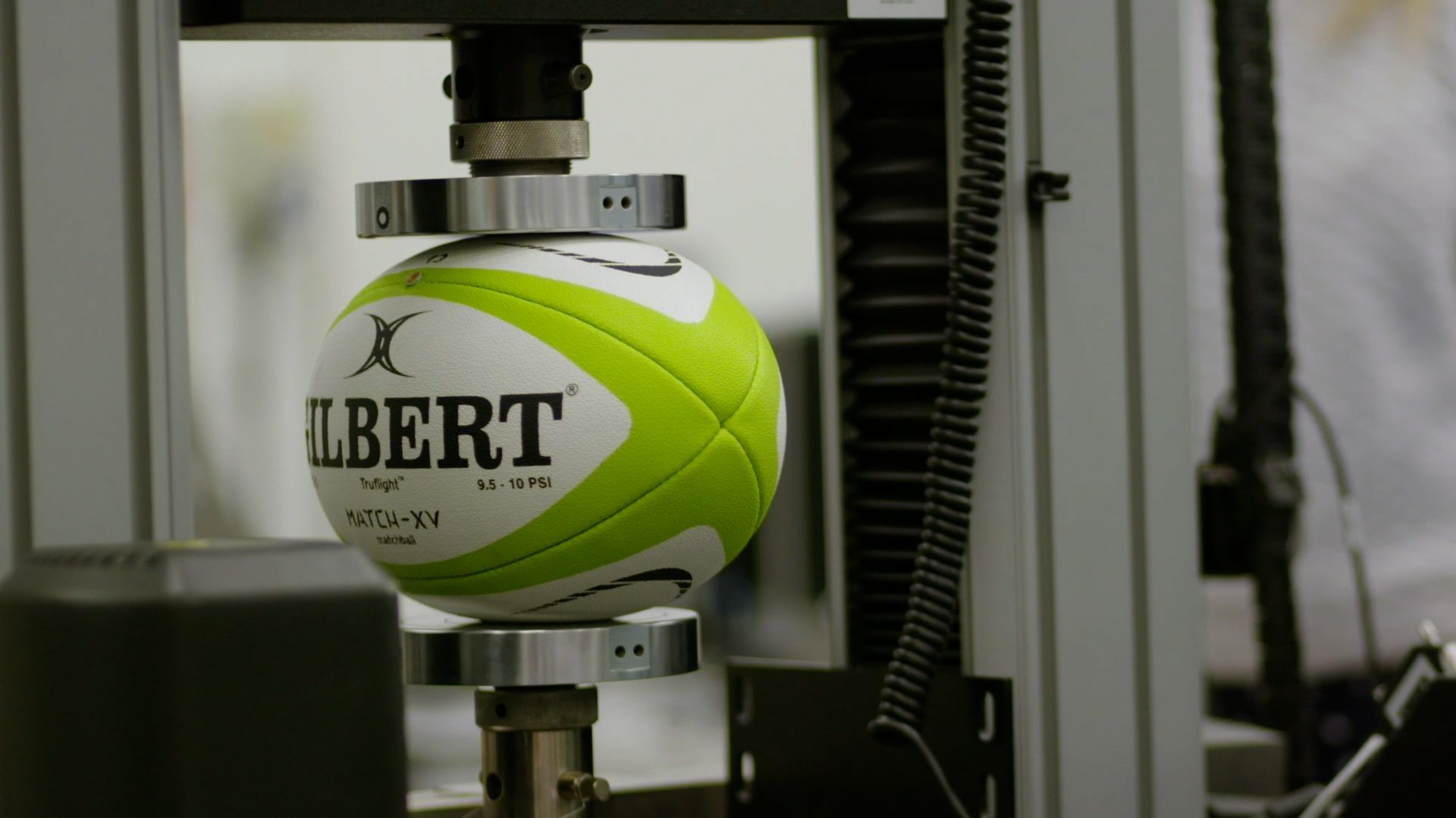 A 'smart' rugby ball can detect forward passes