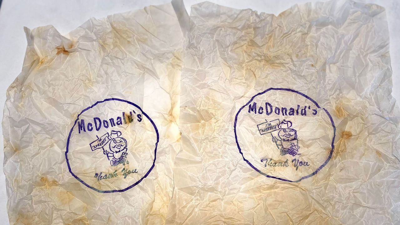 The packaging dates back to the mid-1950s and early 1960s.