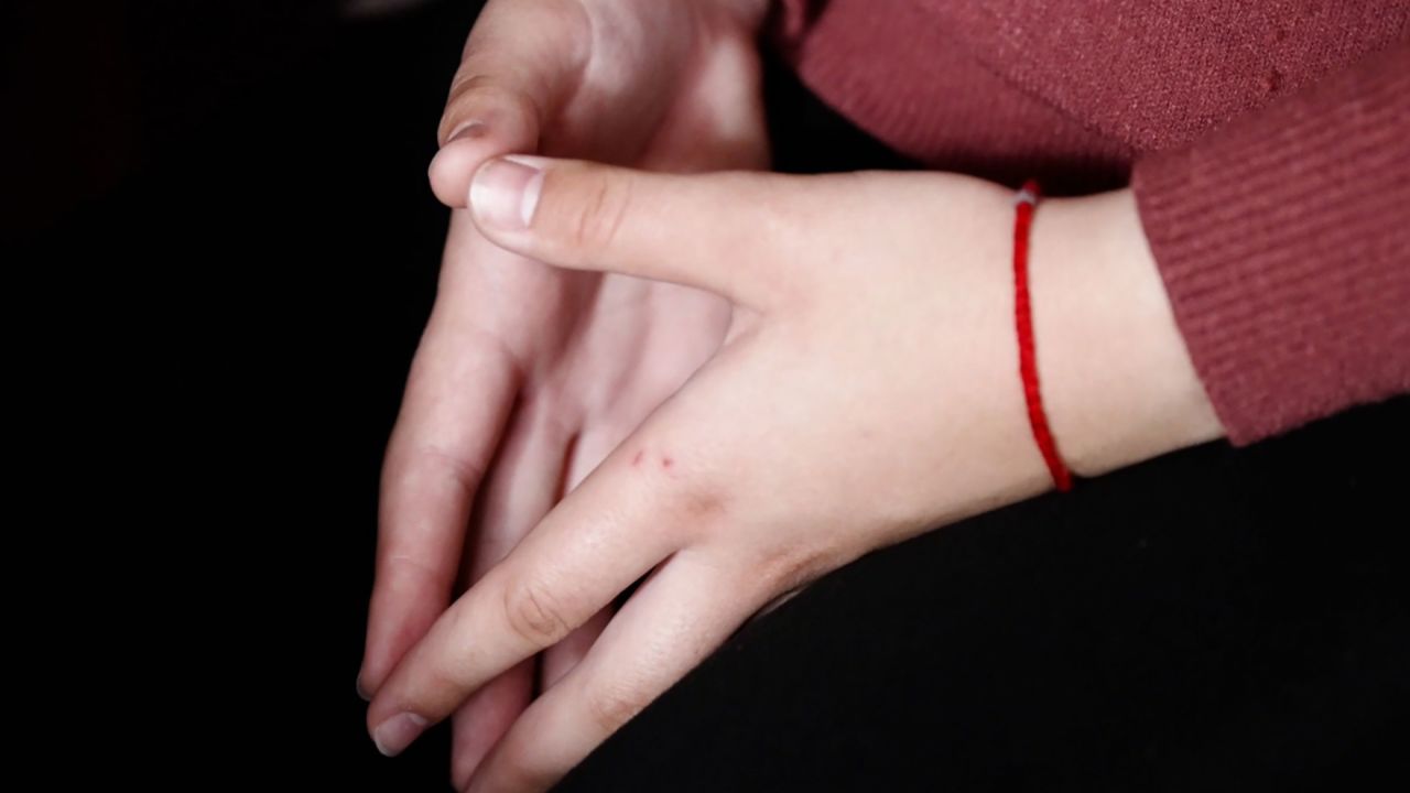 16-year-old Dasha says she was raped by a Russian soldier in her village, in Ukraine's Kherson region, in mid-March. 