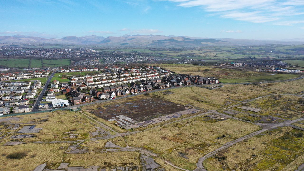 The former Woodhouse Colliery site where West Cumbria Mining was approved to extract coal.