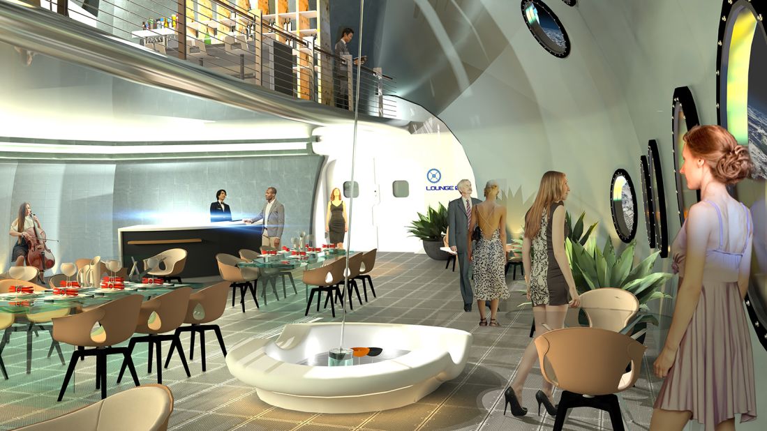 resort interior space station concept