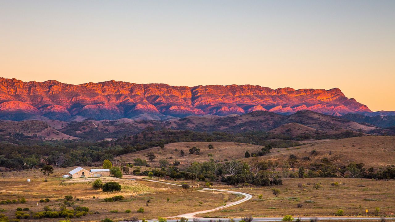 Visitors to the Flinders Ranges practically have the whole place to themselves.  
